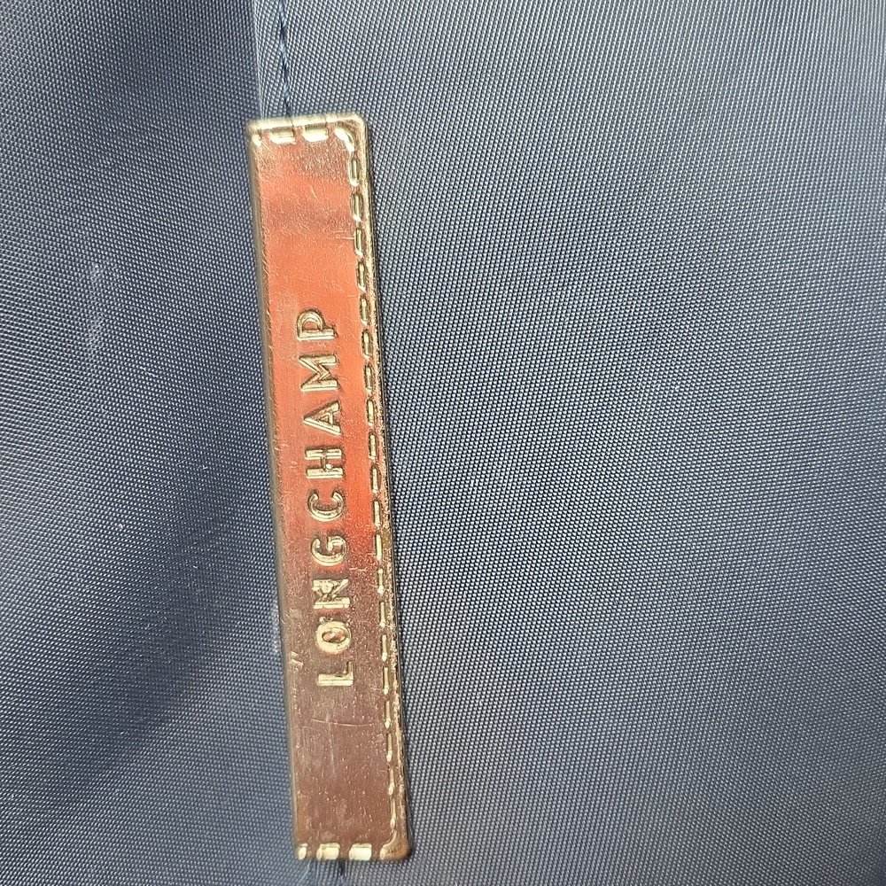 Longchamp Navy Blue Tote Bag - Picture 3 of 16